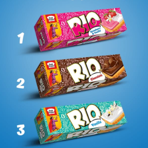Peek Freans Rio -Strawberry & Vanilla